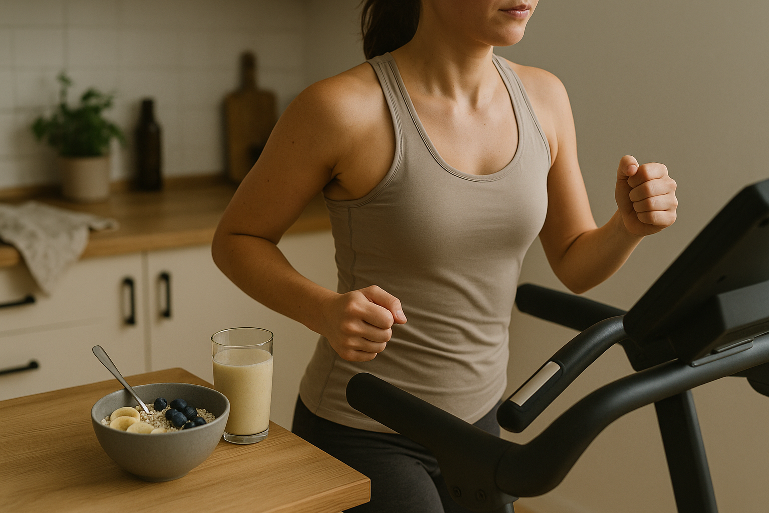 Everyday healthy lifestyle scene illustrating Cardio and Energy Expenditure
