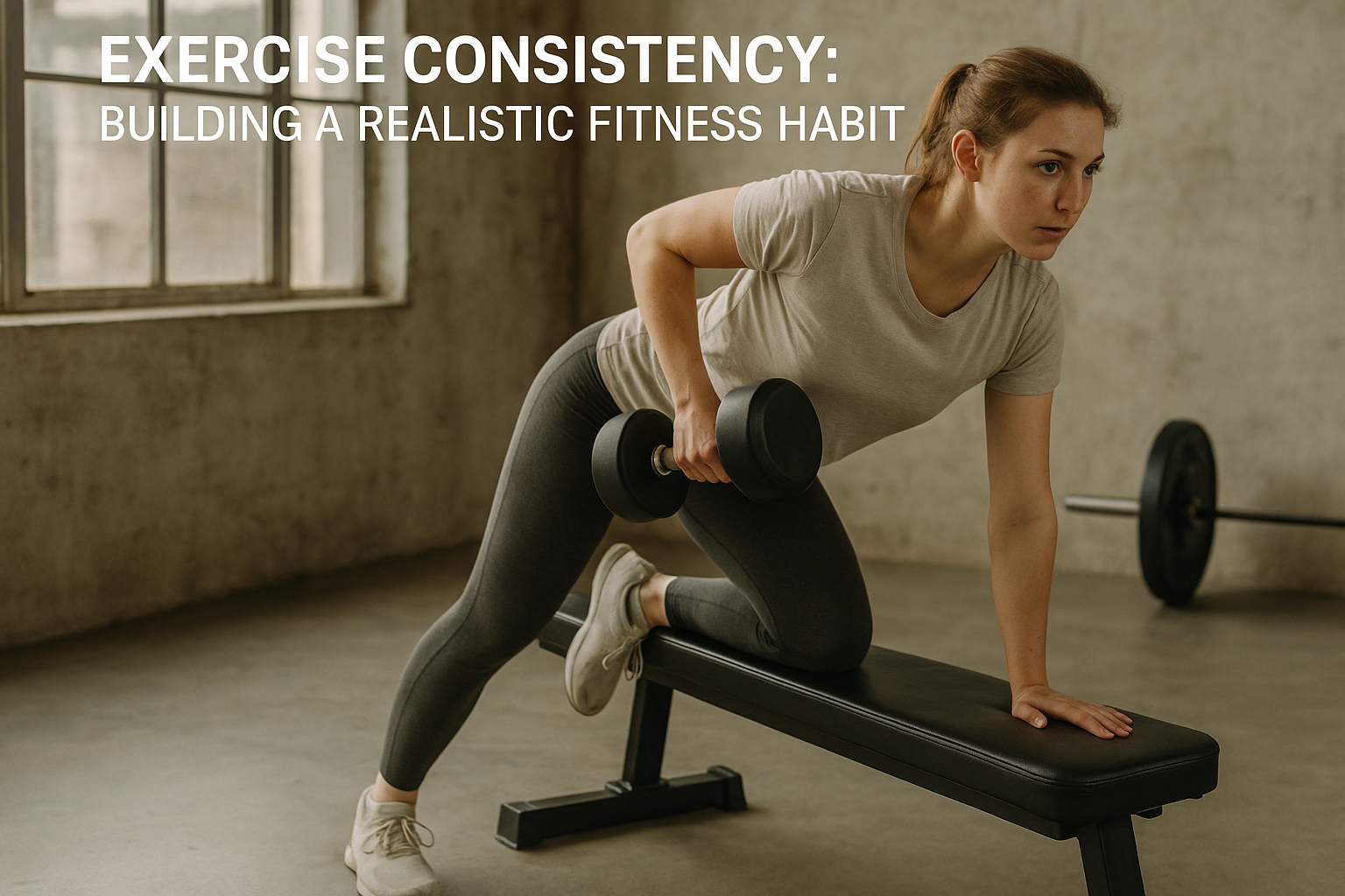 Fitness editorial image illustrating Exercise Consistency