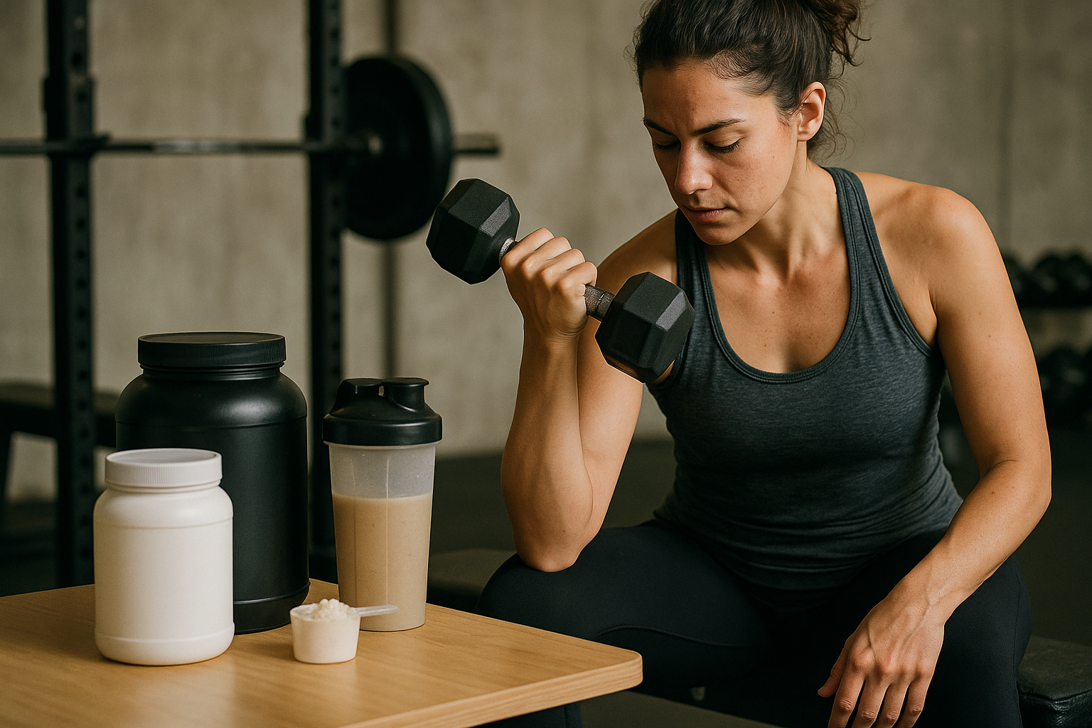 Fitness editorial image illustrating How to Compare Workout Supplements