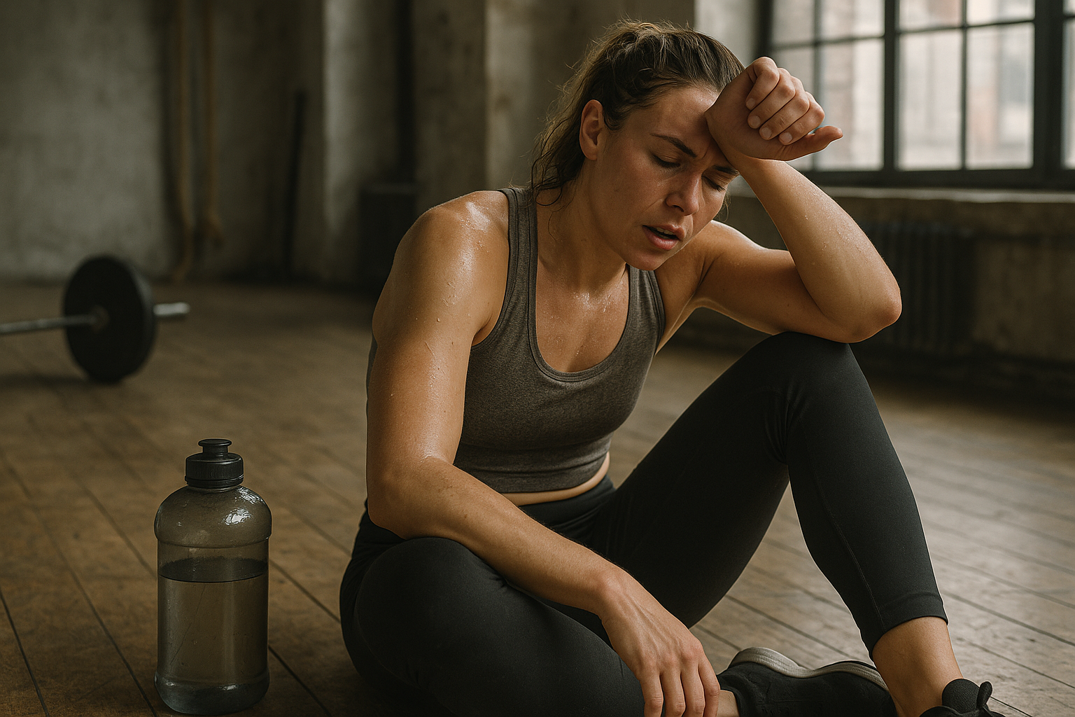 Athletic performance scene illustrating How to Judge Workout Intensity Without a Fitness Tracker