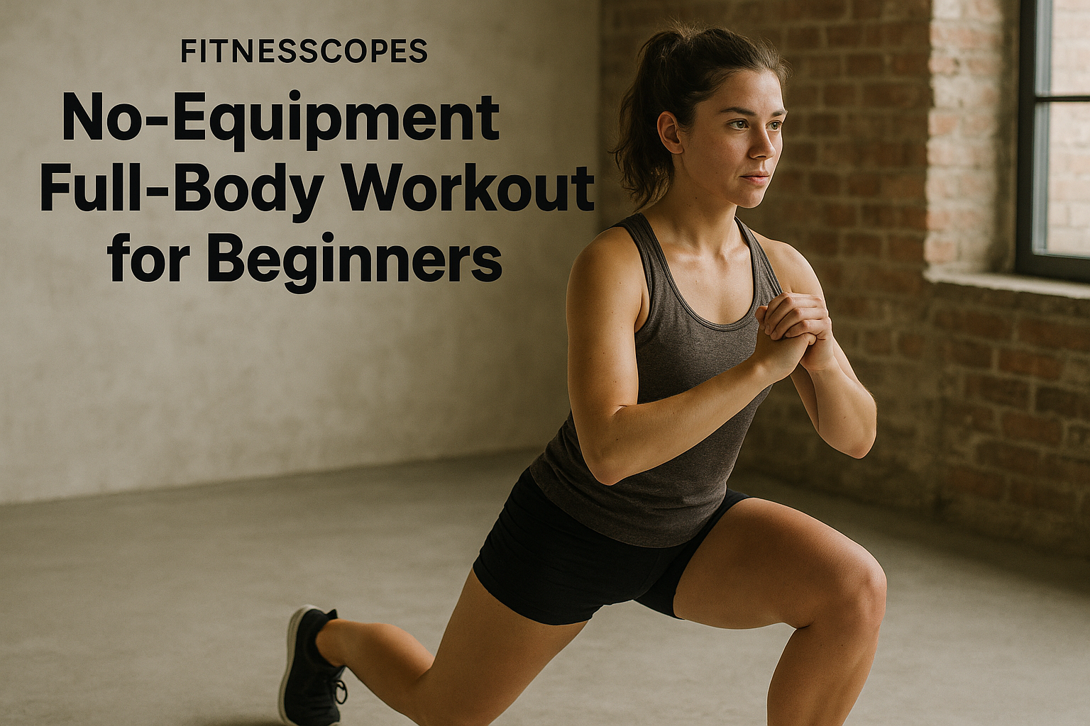 No-Equipment Full-Body Workout for Beginners — FitnessScopes
