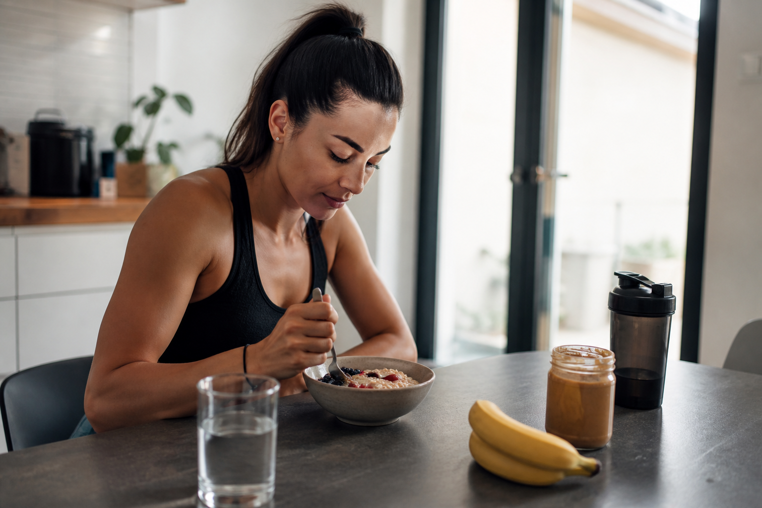 Athletic performance scene illustrating Pre-Workout Nutrition
