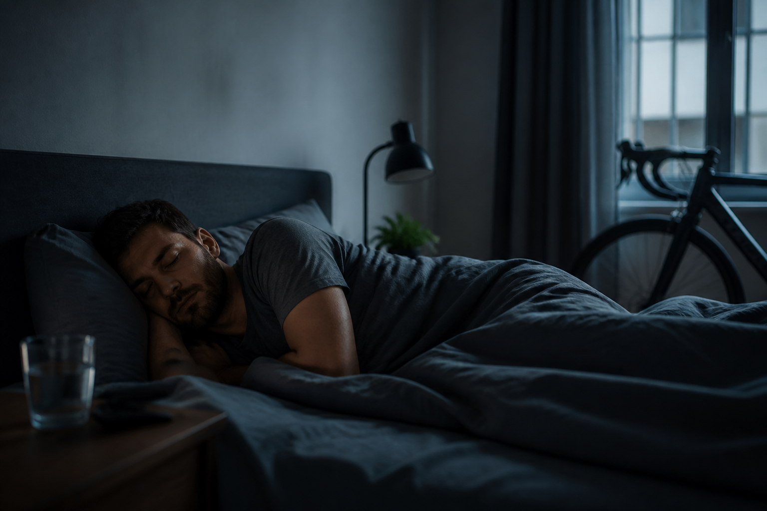 Athletic performance scene illustrating Sleep and Exercise Performance