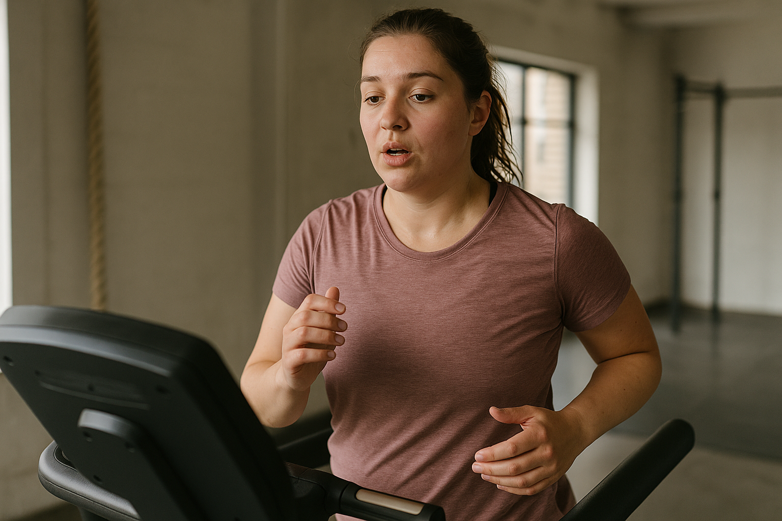 Fitness editorial image illustrating The Talk Test for Cardio