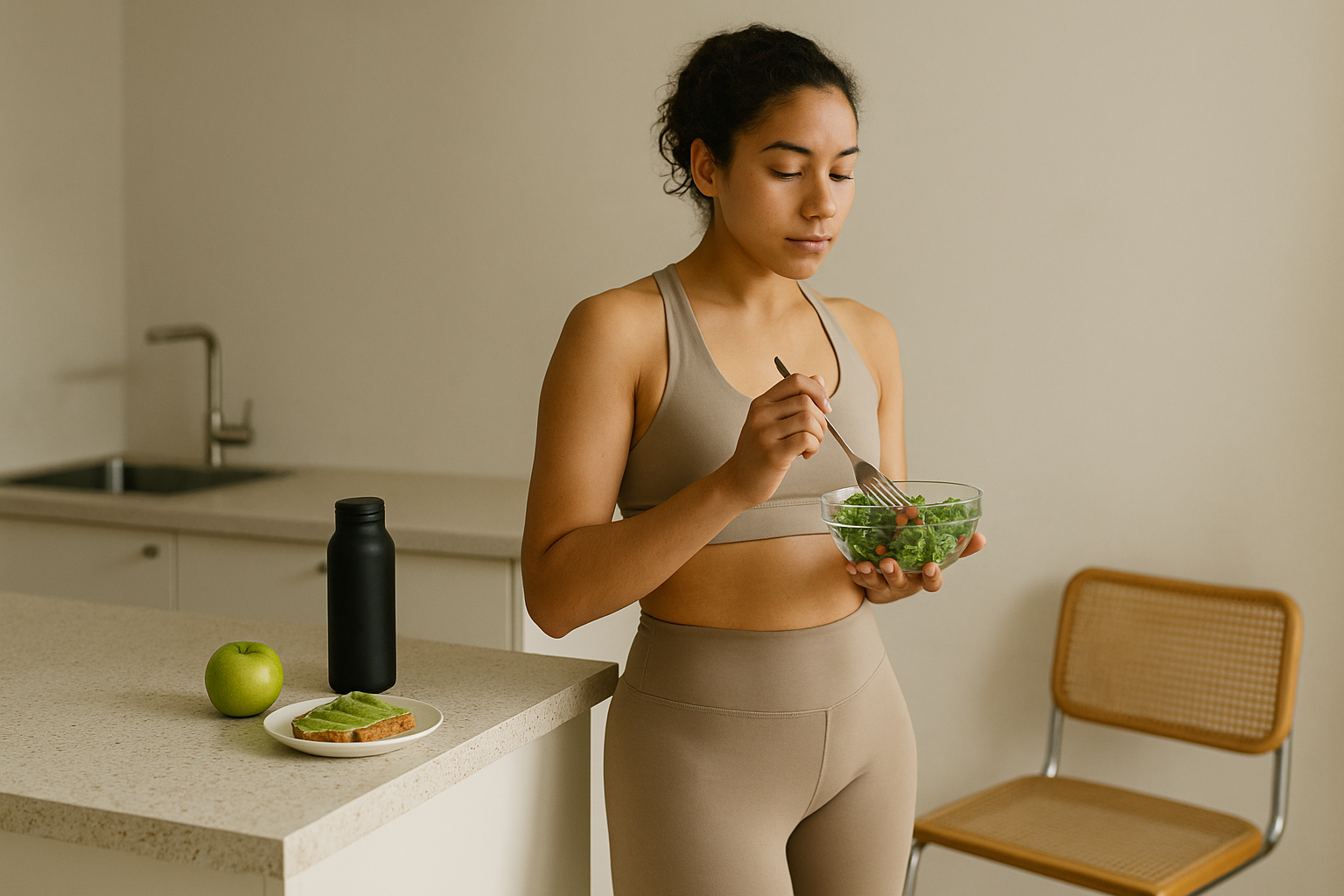 Everyday healthy lifestyle scene illustrating Understanding Thermogenesis