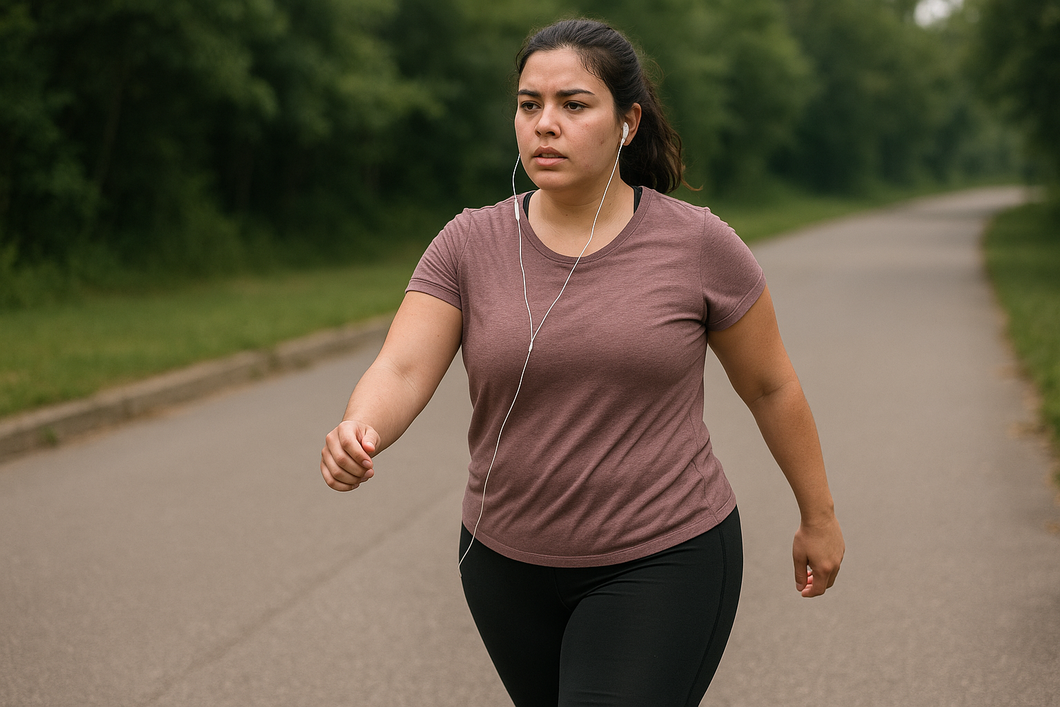Fitness editorial image illustrating Walking Workouts for Beginners